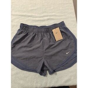 Nike Womens Tempo Brief Lined Running Shorts Large CU8890-464 Diffused Blue Nwt